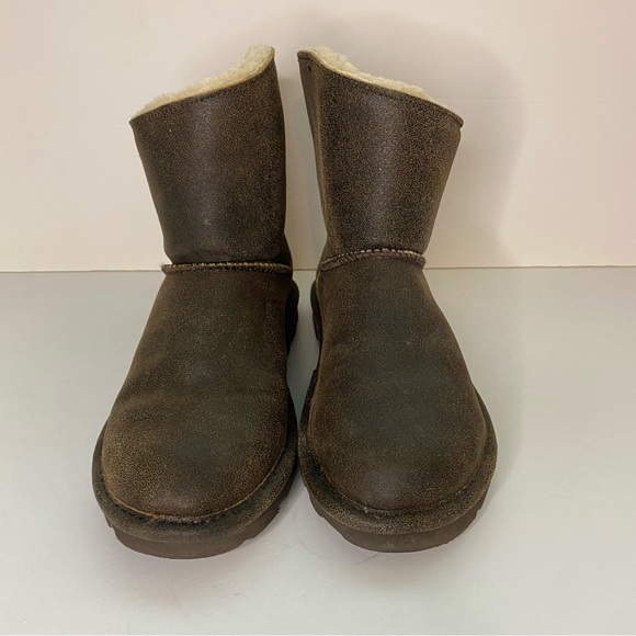 Bearpaw Margaery Boot Chestnut Distressed size 6 - Picture 2 of 10